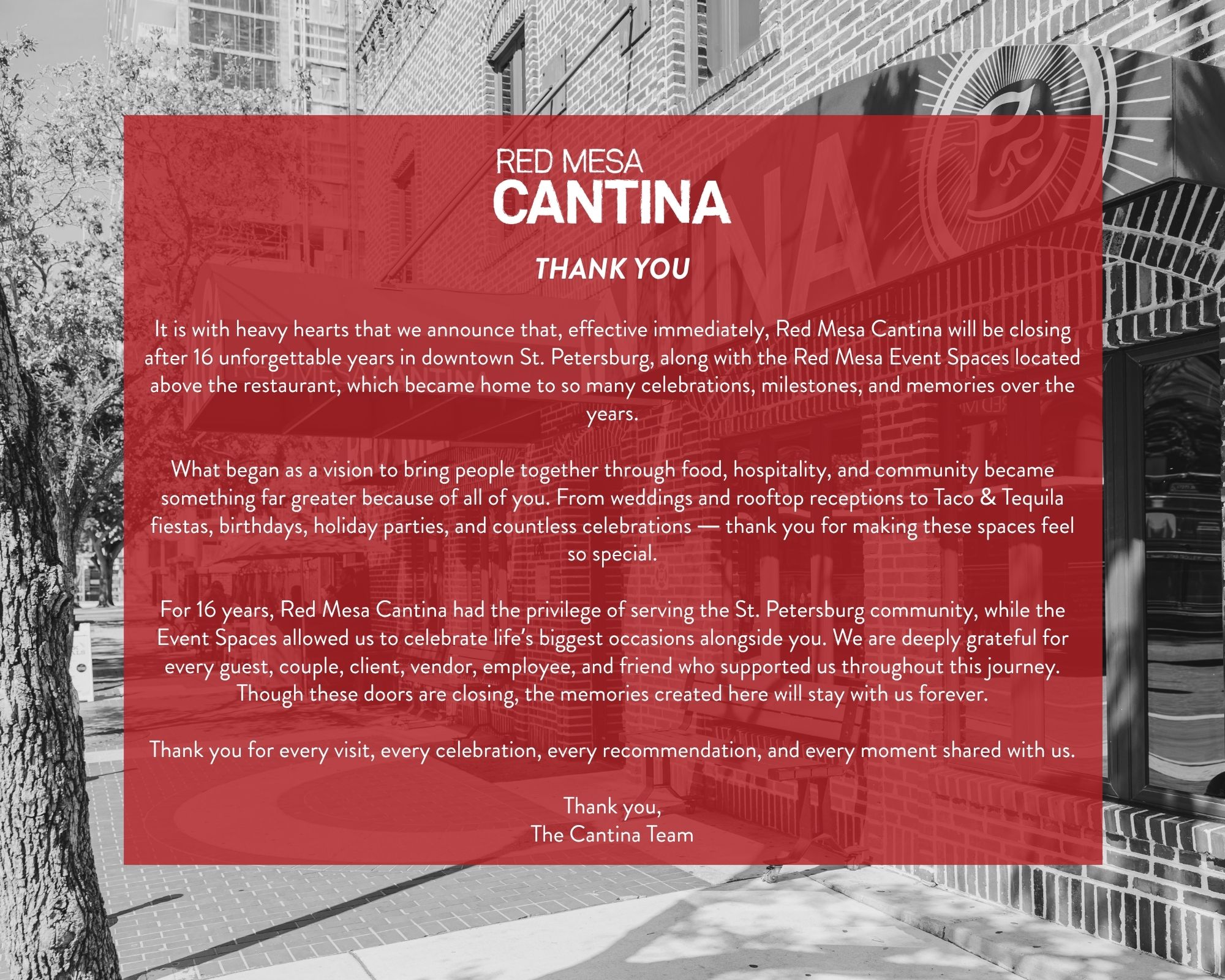 RMC Website Message